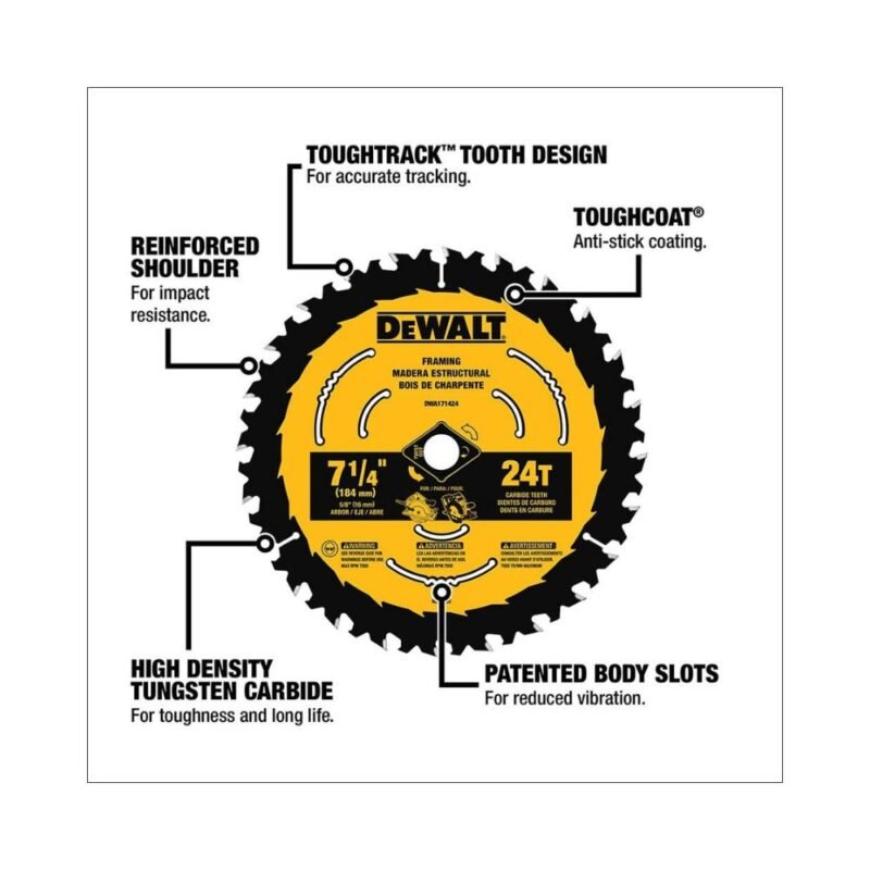 Disco madera 24 dientes