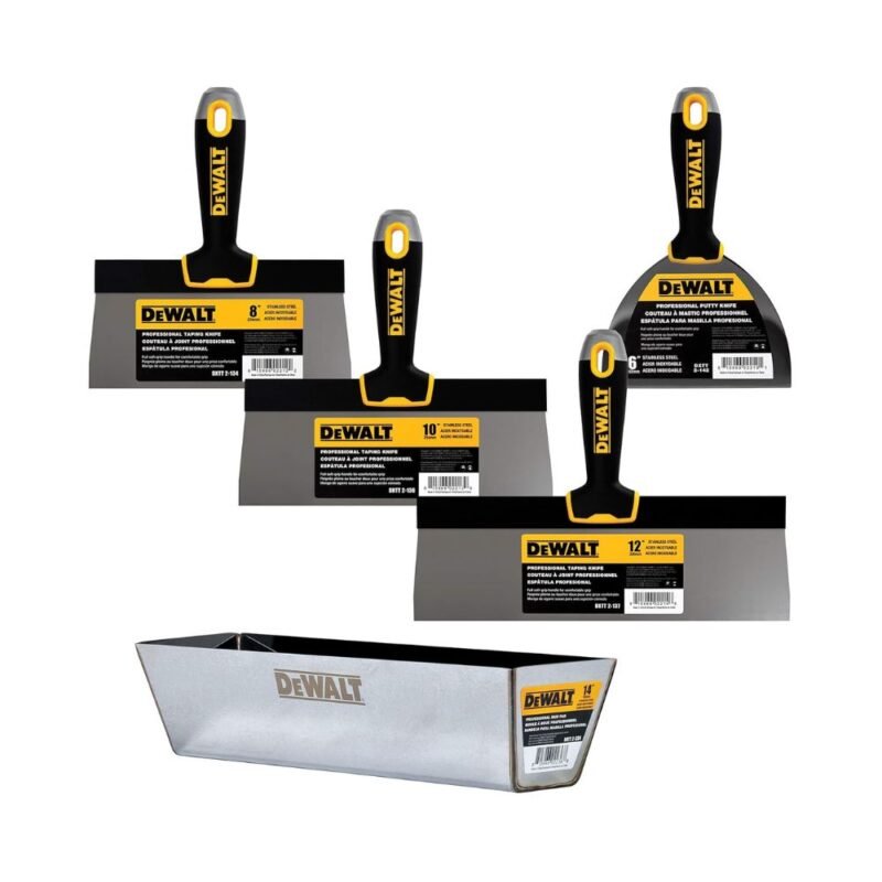 Espátulas y Budineras DeWalt