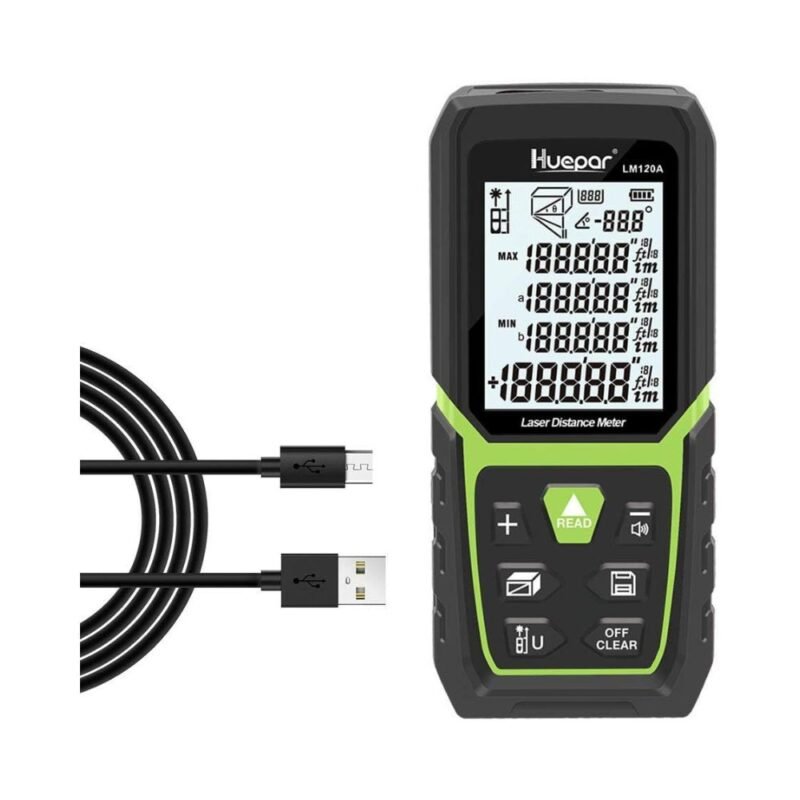 Metro laser Huepar recargable