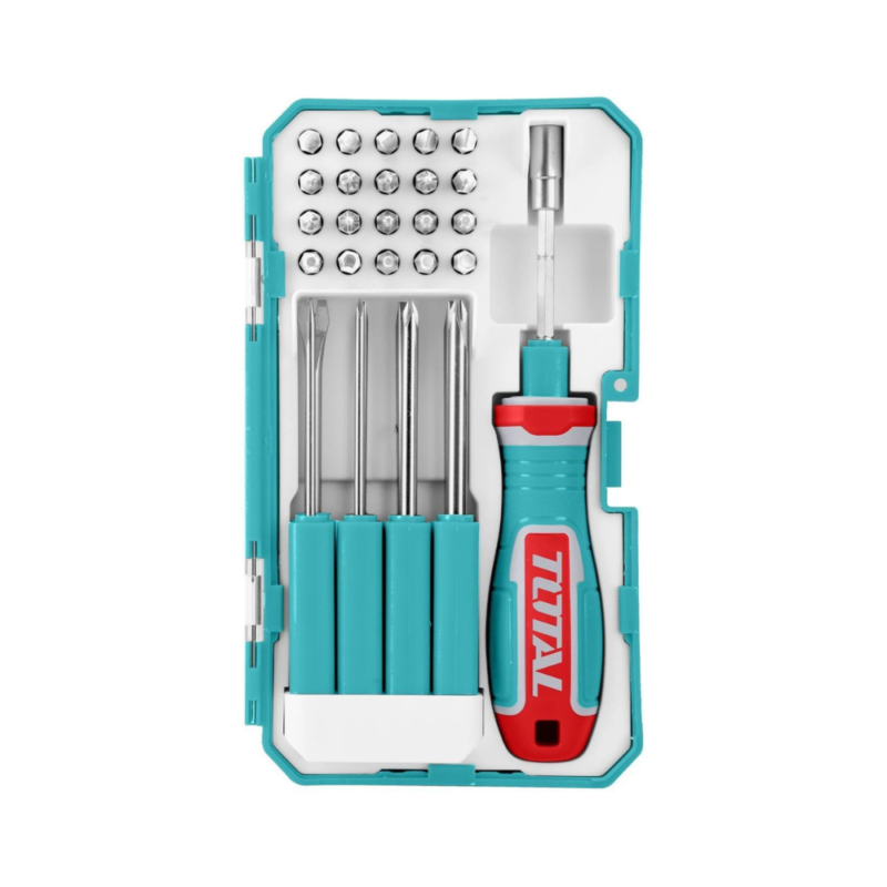 Juego De Destornilladores Y Puntas - 30 Piezas TACSD30306