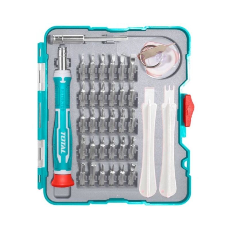 Juego De Destornillador Y Puntas De Precisión - 37 Piezas TACSD30376
