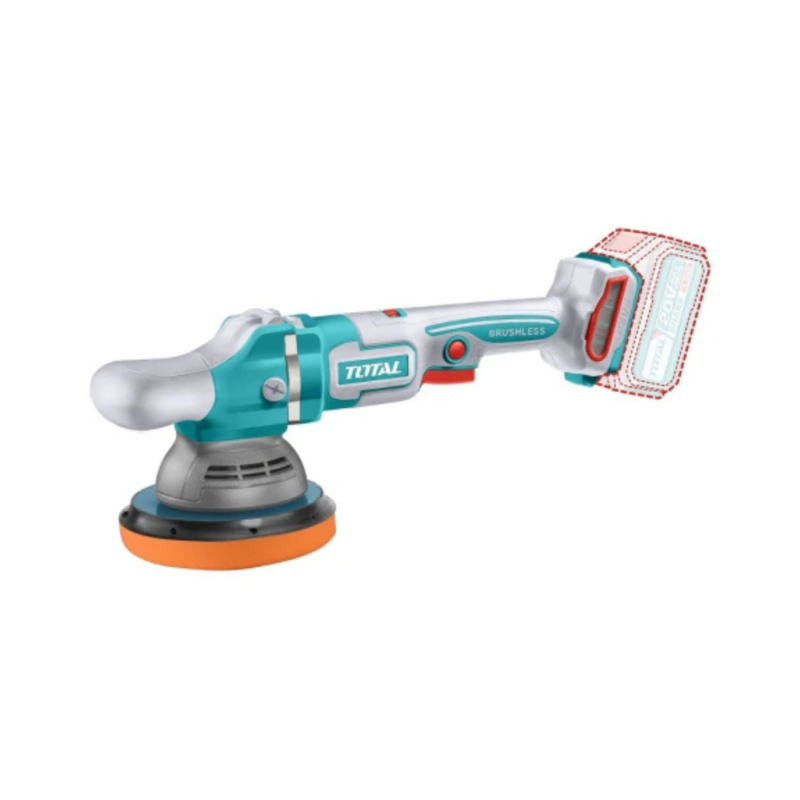 Pulidora Angular 6" 150mm Inalámbrica A Batería 20v - Sin Carbones TAPLI2015