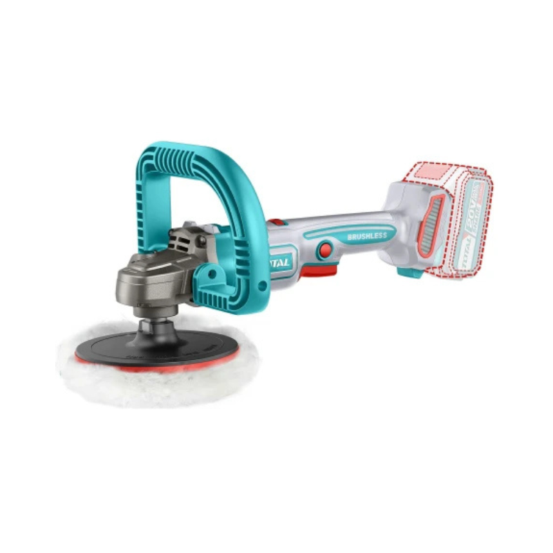 Pulidora Angular 7" 180mm Inalámbrica A Batería 20v - Sin Carbones TAPLI2018