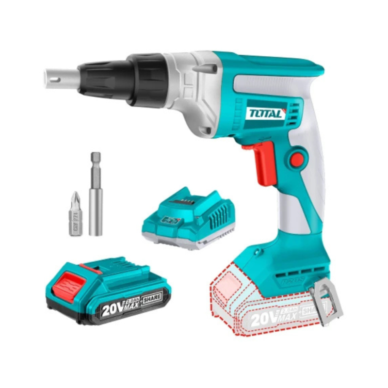 Taladro Atornillador Inalámbrico 20v Para Yeso - Sin Carbones TDSLI204200