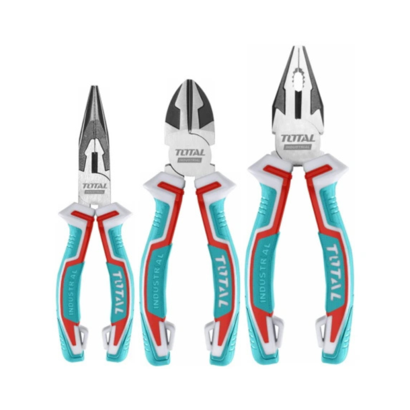 Set De 3 Alicates / Pinzas - Industrial THT2K0301