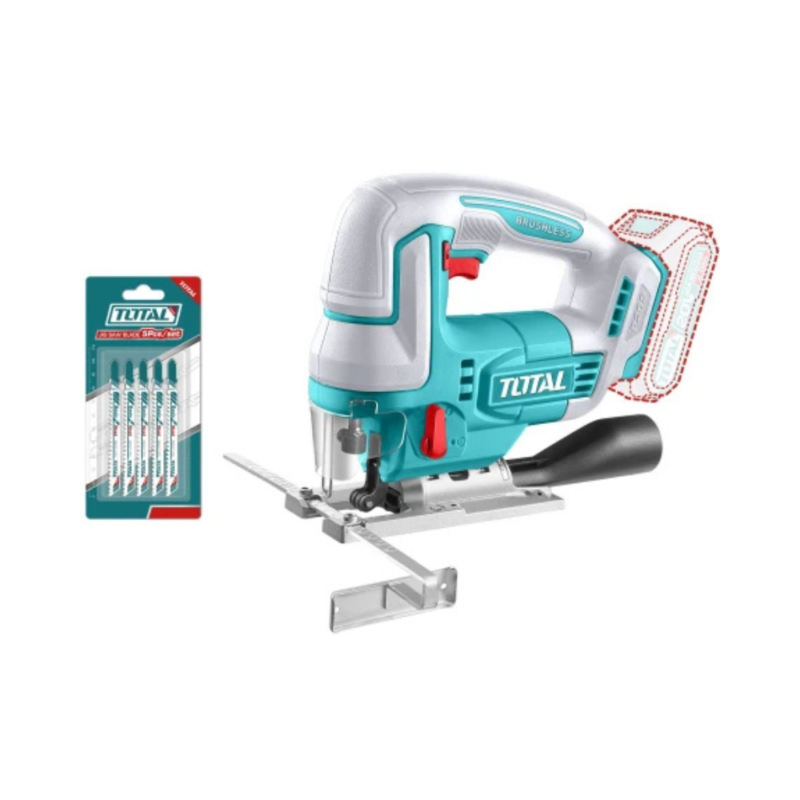 Sierra Caladora Inalámbrica A Batería 20v - Sin Carbones TJSLI1008