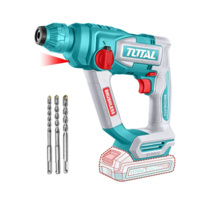 Rotomartillo SDS Plus Inalámbrico A Batería 20v - Sin Carbones TRHLI20188