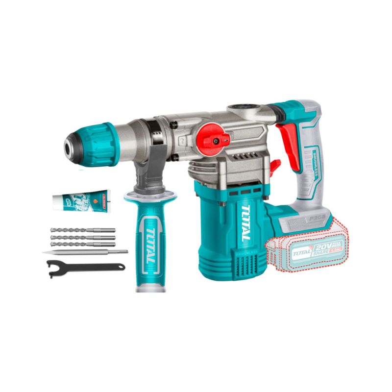 Rotomartillo SDS Plus Inalámbrico A Batería 20v - Sin Carbones TRHLI20288