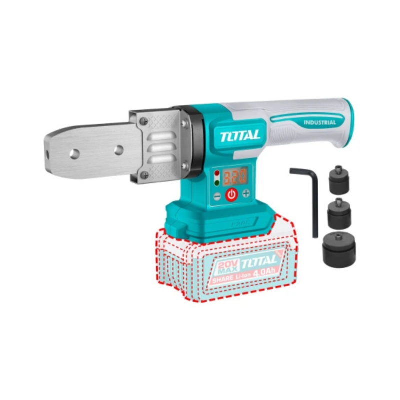Termofusora Inalámbrica A Batería 20v - 20, 25, 32mm TWTLI2018